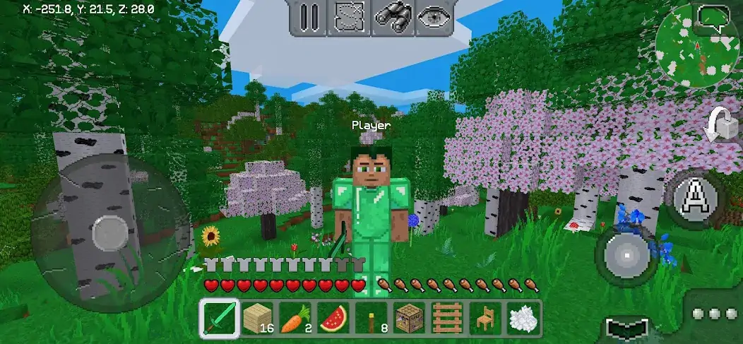 Download MultiCraft — Build and Mine! [MOD, Unlimited money/gems] + Hack [MOD, Menu] for Android