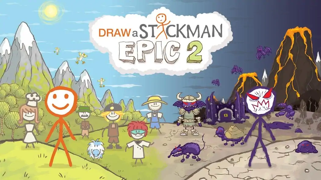 Download Draw a Stickman: EPIC 2 [MOD, Unlimited coins] + Hack [MOD, Menu] for Android