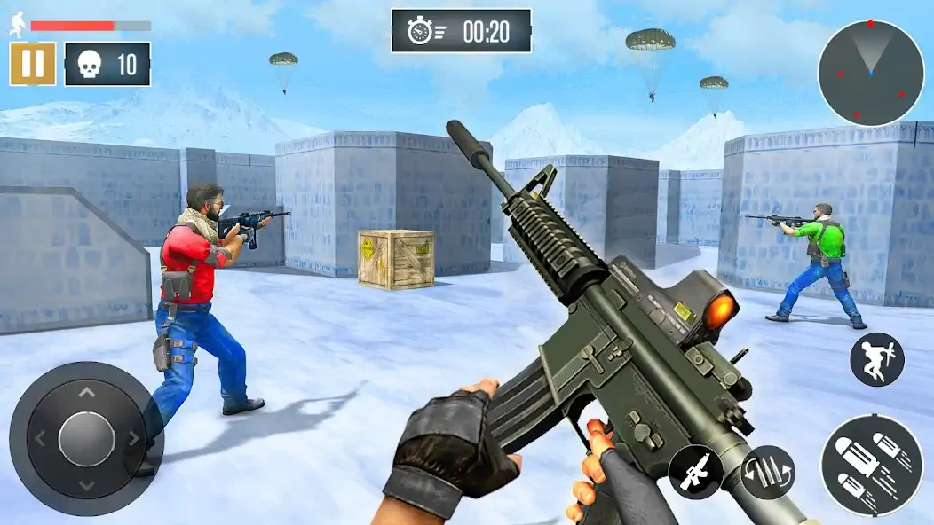 Download FPS Commando Shooting Games [MOD, Unlimited money/coins] + Hack [MOD, Menu] for Android