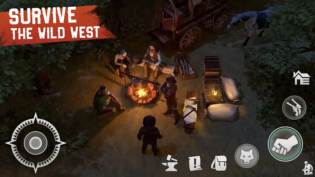 Download Westland Survival: Cowboy Game [MOD, Unlimited coins] + Hack [MOD, Menu] for Android