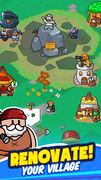 Download Rumble Heroes : Adventure RPG [MOD, Unlimited money] + Hack [MOD, Menu] for Android