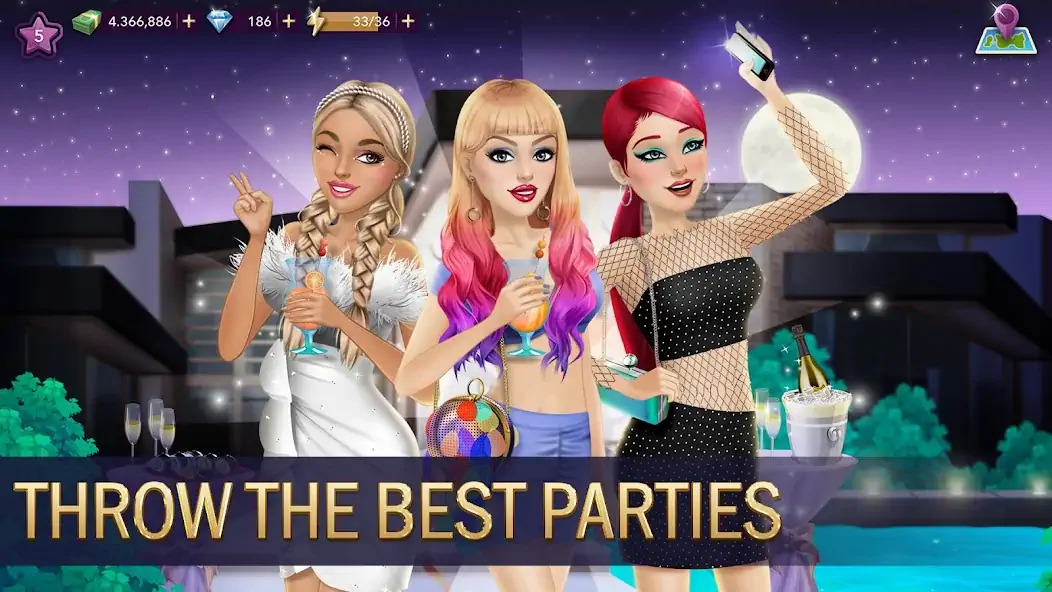 Download Hollywood Story®: Fashion Star [MOD, Unlimited coins] + Hack [MOD, Menu] for Android