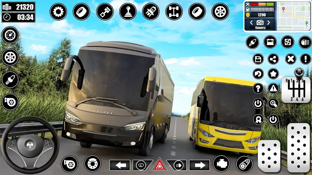 Download Coach Bus Driving Simulator [MOD, Unlimited money/coins] + Hack [MOD, Menu] for Android