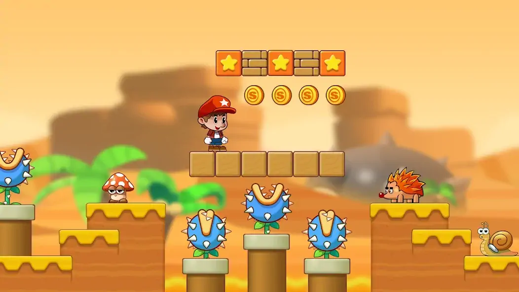 Download Super Mano Bros - Jungle World [MOD, Unlimited coins] + Hack [MOD, Menu] for Android
