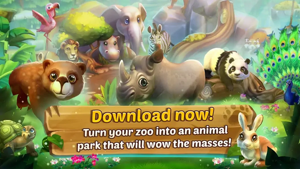 Download Zoo 2: Animal Park [MOD, Unlimited money] + Hack [MOD, Menu] for Android