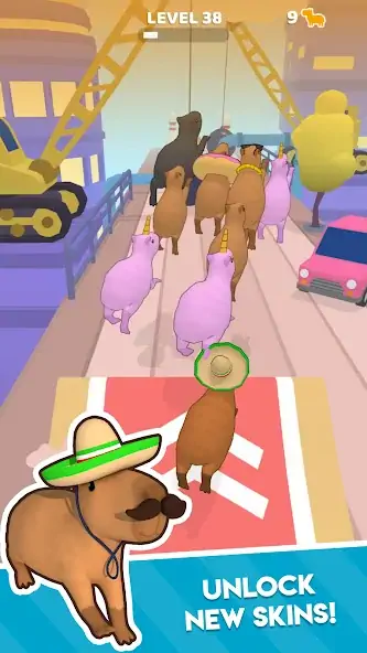 Download Capybara Rush [MOD, Unlimited money/gems] + Hack [MOD, Menu] for Android