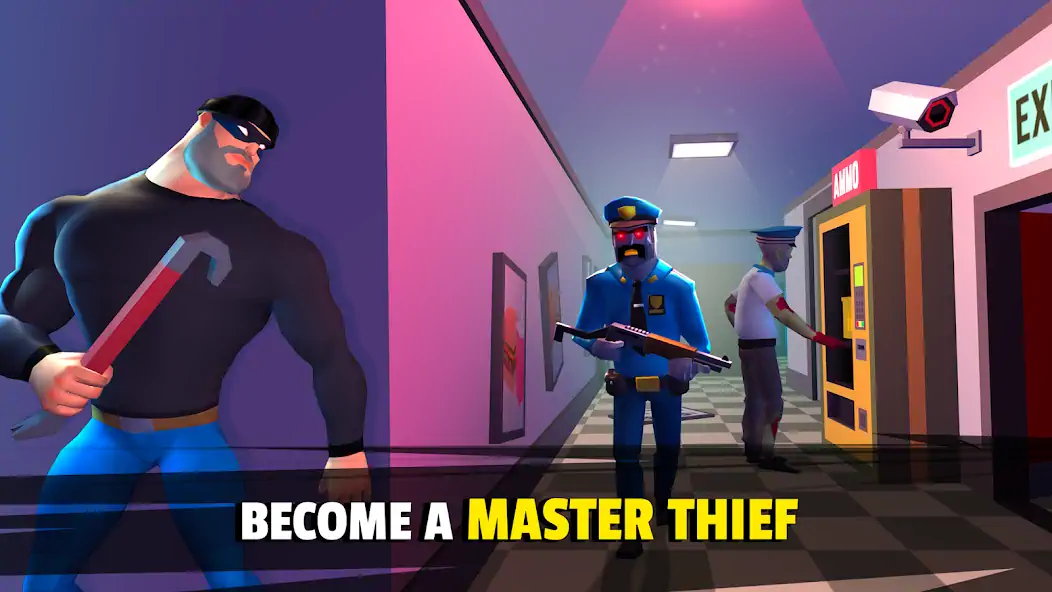 Download Robbery Madness 2: Thief Games [MOD, Unlimited money/coins] + Hack [MOD, Menu] for Android