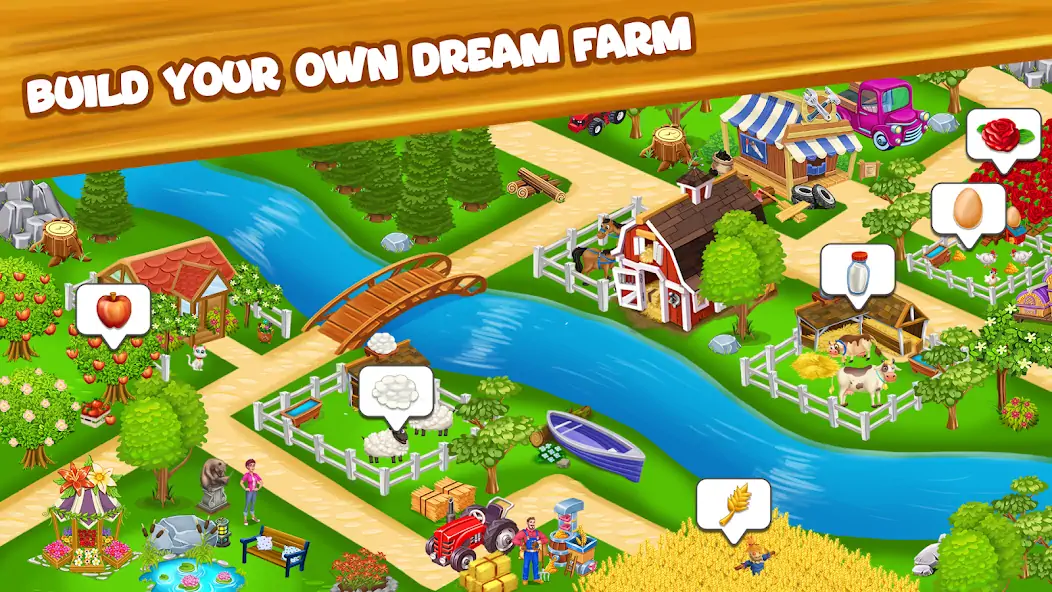 Download Farm Day Farming Offline Games [MOD, Unlimited money] + Hack [MOD, Menu] for Android