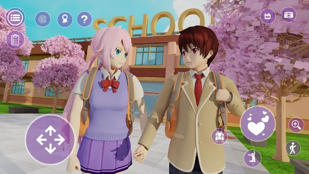 Download YUMI High School Simulator 3D [MOD, Unlimited money/gems] + Hack [MOD, Menu] for Android