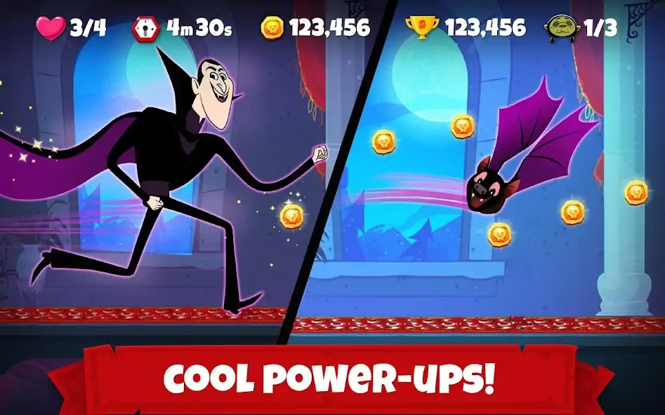 Download Hotel Transylvania Adventures [MOD, Unlimited coins] + Hack [MOD, Menu] for Android