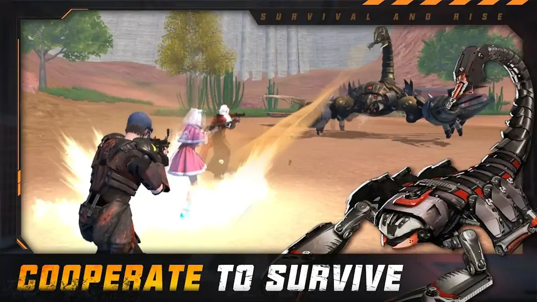 Download Survival and Rise: Being Alive [MOD, Unlimited coins] + Hack [MOD, Menu] for Android