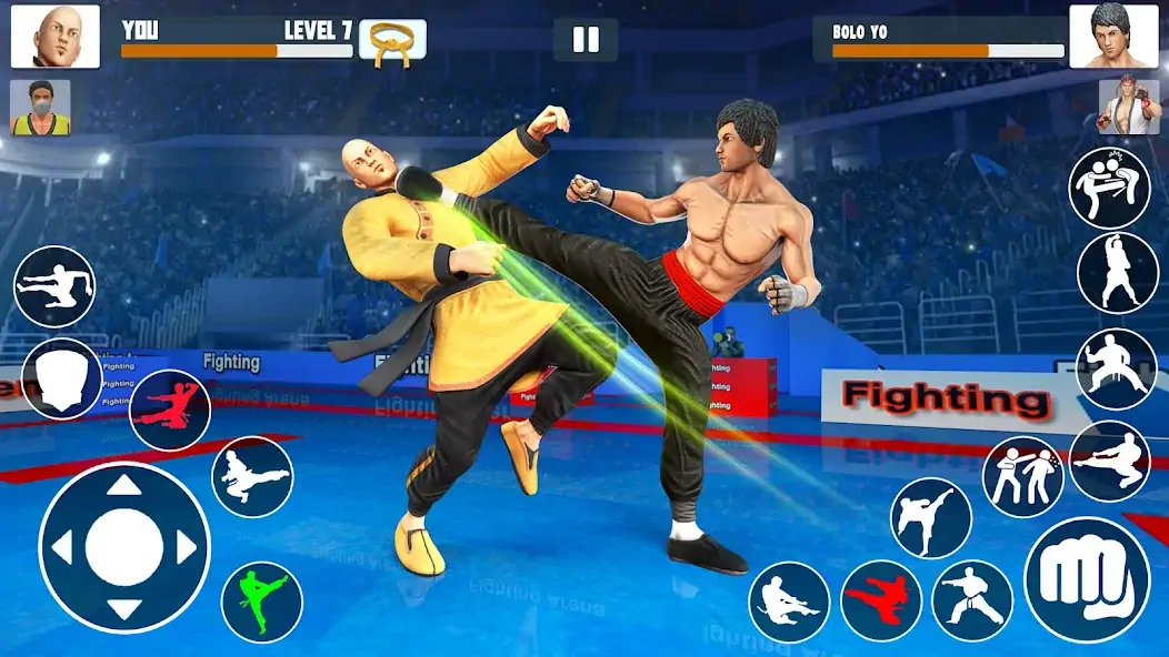Download Karate Fighter: Fighting Games [MOD, Unlimited money/gems] + Hack [MOD, Menu] for Android