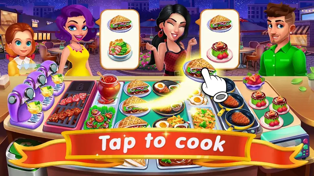 Download Cooking Marina - cooking games [MOD, Unlimited money/coins] + Hack [MOD, Menu] for Android