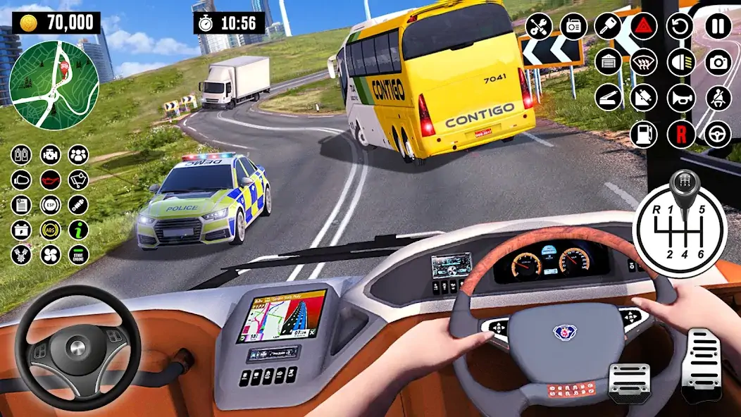 Download Bus Driving School : Bus Games [MOD, Unlimited coins] + Hack [MOD, Menu] for Android