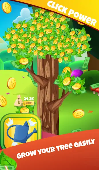 Download Tree garden - Grow your Tree! [MOD, Unlimited money] + Hack [MOD, Menu] for Android