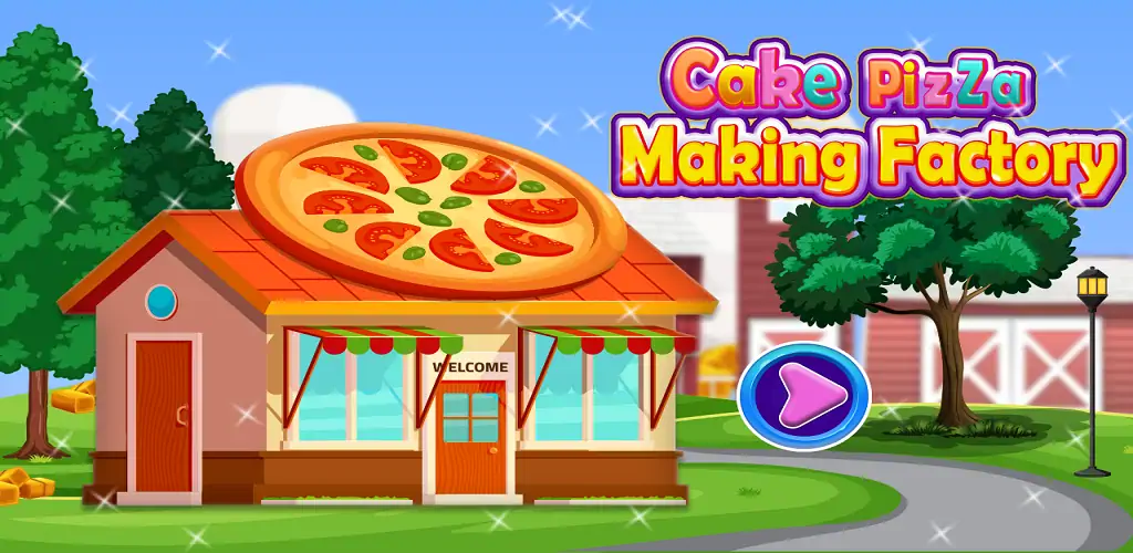 Download Cake Pizza Making Factory [MOD, Unlimited coins] + Hack [MOD, Menu] for Android