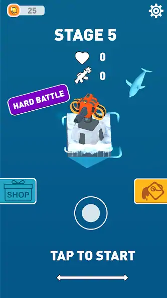 Download Penguin Island Raft Wars Ocean [MOD, Unlimited money/coins] + Hack [MOD, Menu] for Android