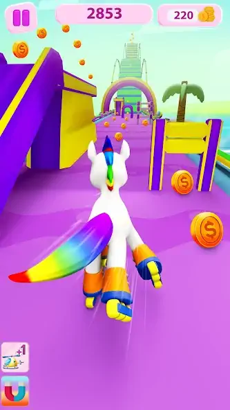 Download Unicorn Kingdom: Running Games [MOD, Unlimited money/coins] + Hack [MOD, Menu] for Android