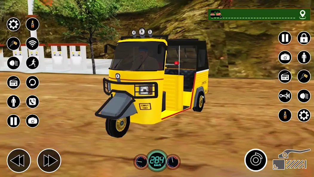 Download Tuk Tuk Auto Rickshaw Game Sim [MOD, Unlimited money/gems] + Hack [MOD, Menu] for Android