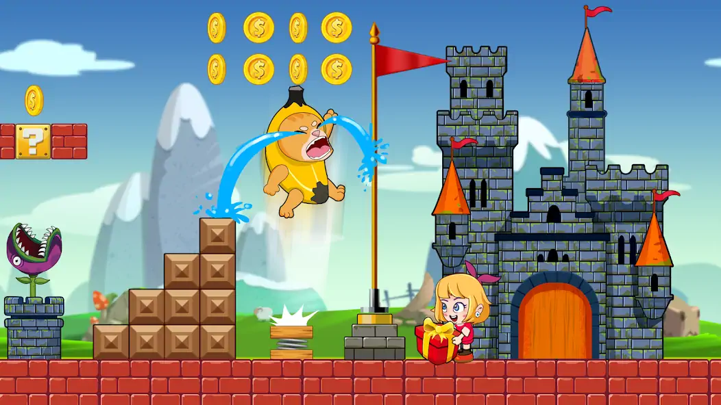 Download Banana Cat Adventure: Run Game [MOD, Unlimited money] + Hack [MOD, Menu] for Android