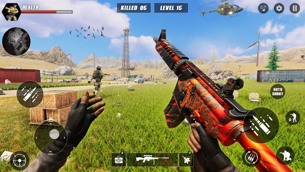 Download FPS Commando Encounter Strike [MOD, Unlimited coins] + Hack [MOD, Menu] for Android