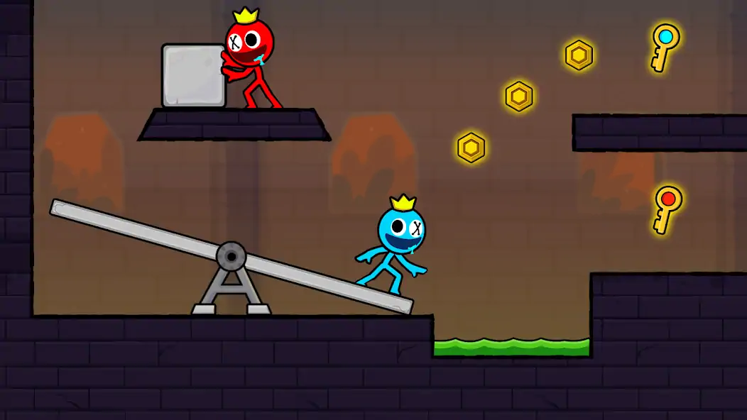 Download Red and Blue Stickman 2 [MOD, Unlimited money/coins] + Hack [MOD, Menu] for Android