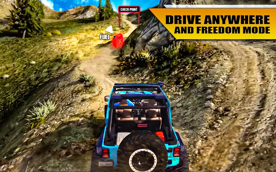 Download Off Road Jeep Drive Simulator [MOD, Unlimited money/gems] + Hack [MOD, Menu] for Android
