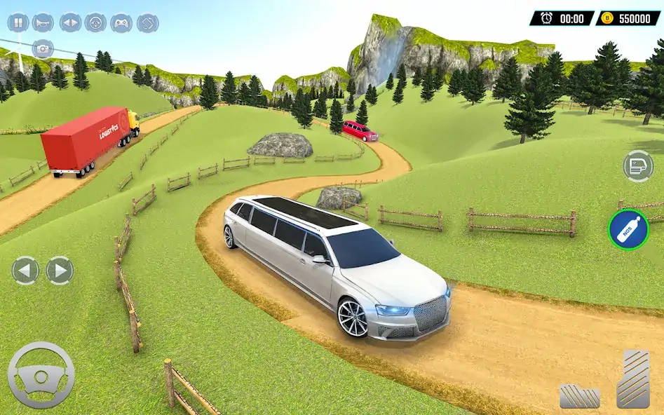 Download Limousine Taxi Driving Game [MOD, Unlimited coins] + Hack [MOD, Menu] for Android