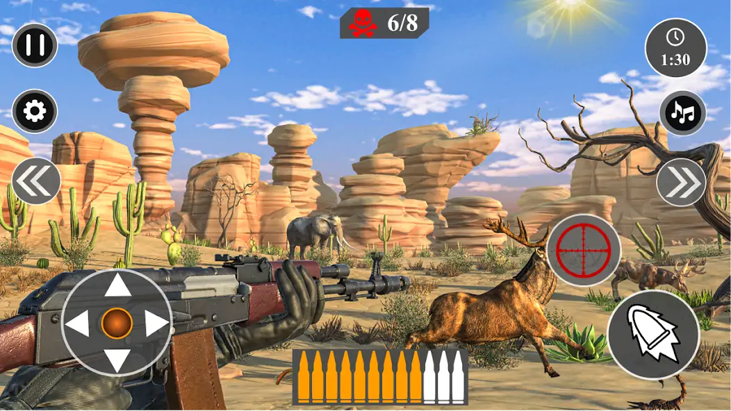 Download Animal Shoot: Deer Hunter Game [MOD, Unlimited coins] + Hack [MOD, Menu] for Android