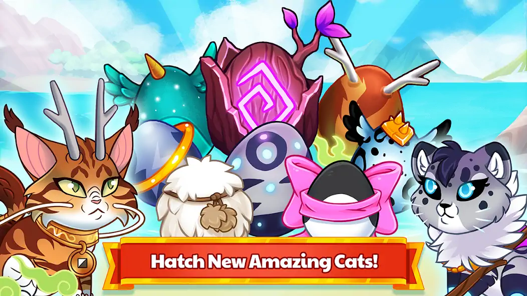 Download Castle Cats - Idle Hero RPG [MOD, Unlimited money/coins] + Hack [MOD, Menu] for Android