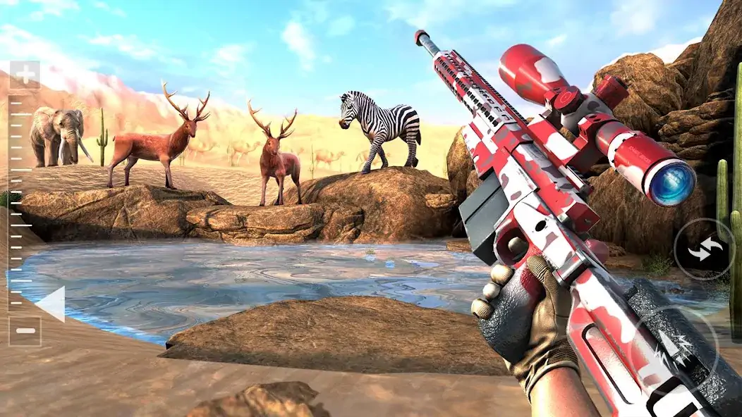 Download Safari Deer Hunting: Gun Games [MOD, Unlimited money/gems] + Hack [MOD, Menu] for Android
