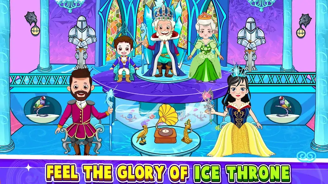 Download My Mini Town-Ice Princess Game [MOD, Unlimited money/gems] + Hack [MOD, Menu] for Android