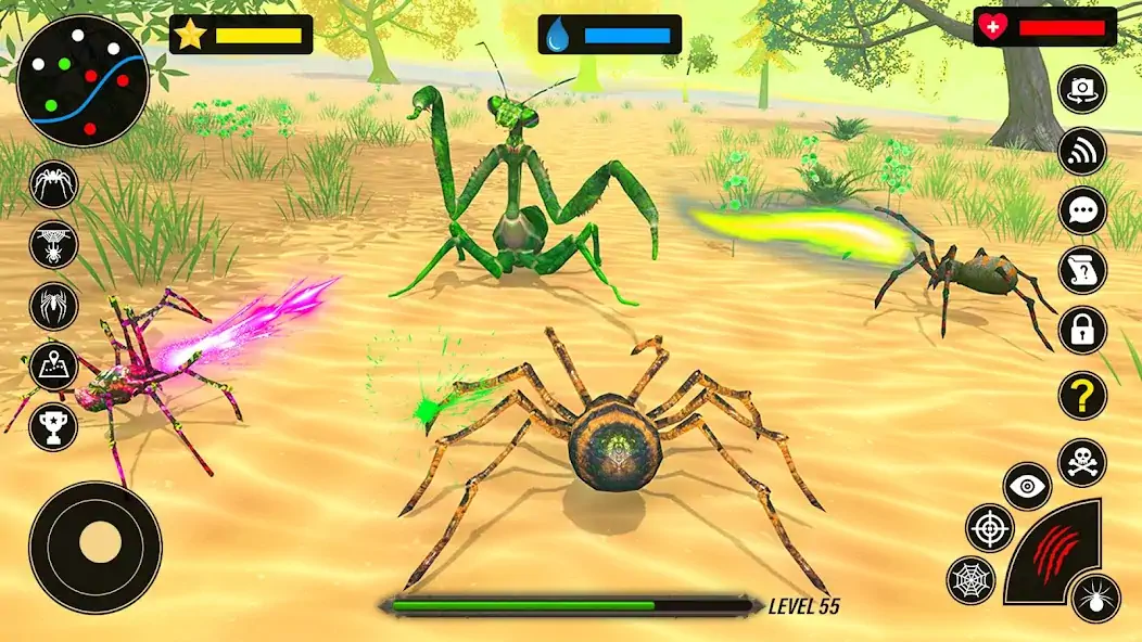 Download Spider Simulator : Spider Game [MOD, Unlimited money/gems] + Hack [MOD, Menu] for Android