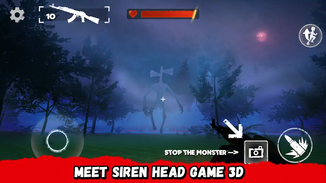 Download Scary Siren Horror Games 3D [MOD, Unlimited money/gems] + Hack [MOD, Menu] for Android