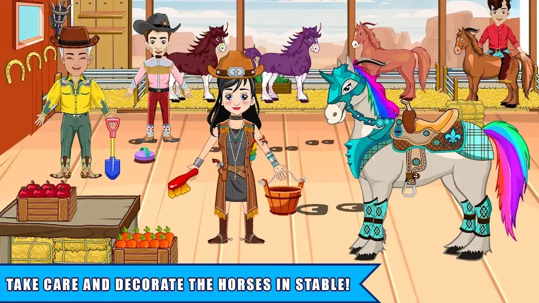 Download MT Cowboy West World Games [MOD, Unlimited money/gems] + Hack [MOD, Menu] for Android