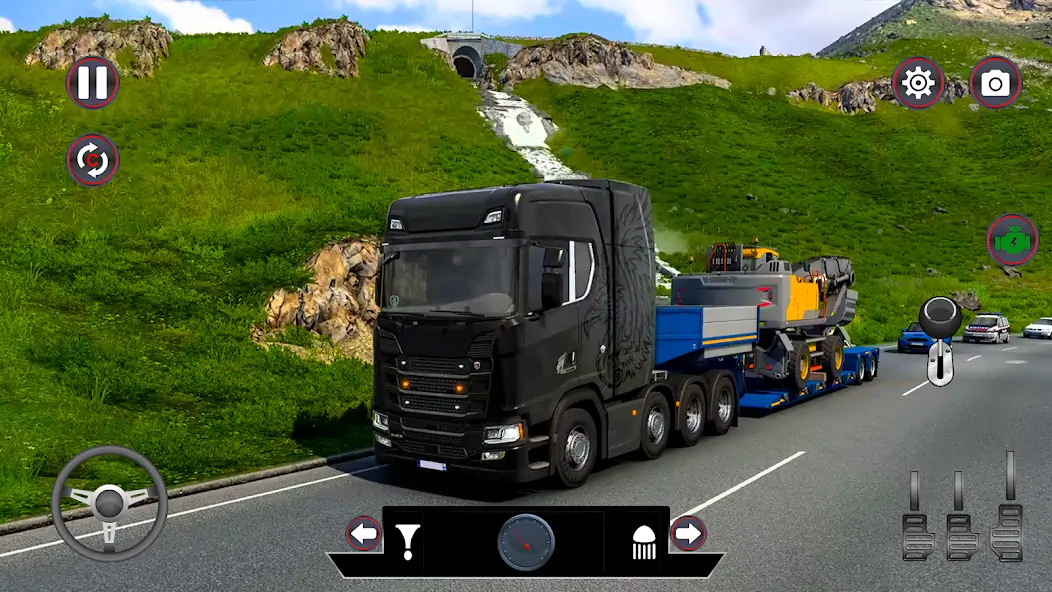 Download Truck Simulator Euro Truck 3d [MOD, Unlimited money/gems] + Hack [MOD, Menu] for Android