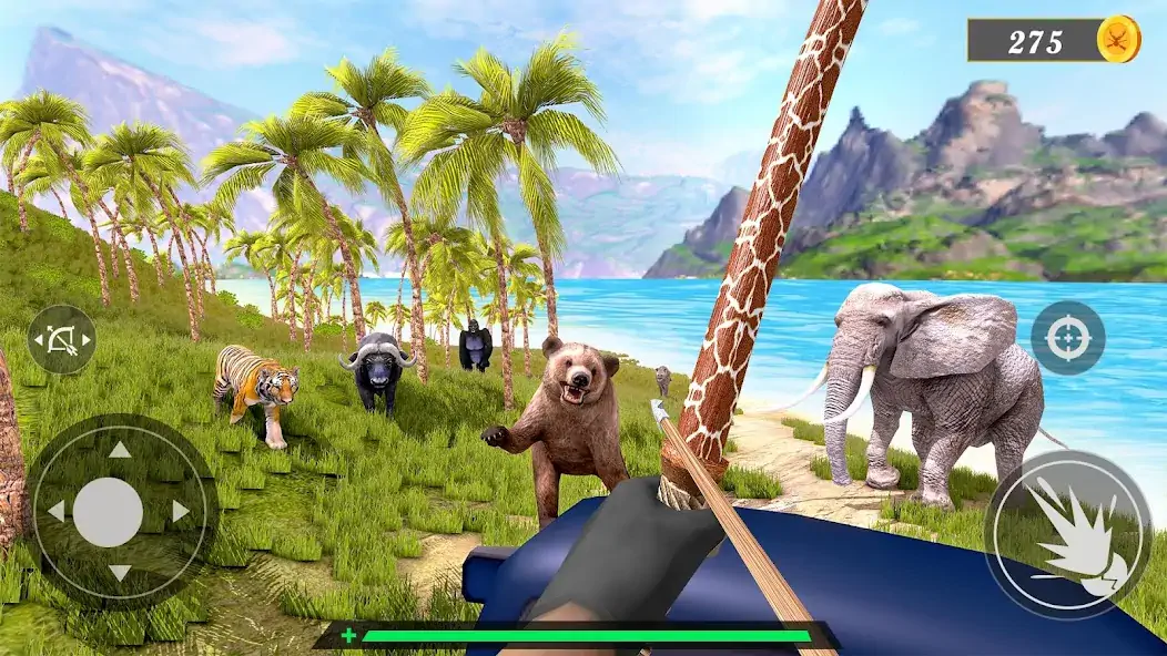 Download Animal Archery Hunting Games [MOD, Unlimited money/gems] + Hack [MOD, Menu] for Android