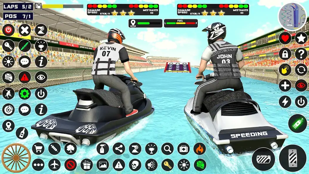 Download Jetski Boat racing: Boat Games [MOD, Unlimited money] + Hack [MOD, Menu] for Android