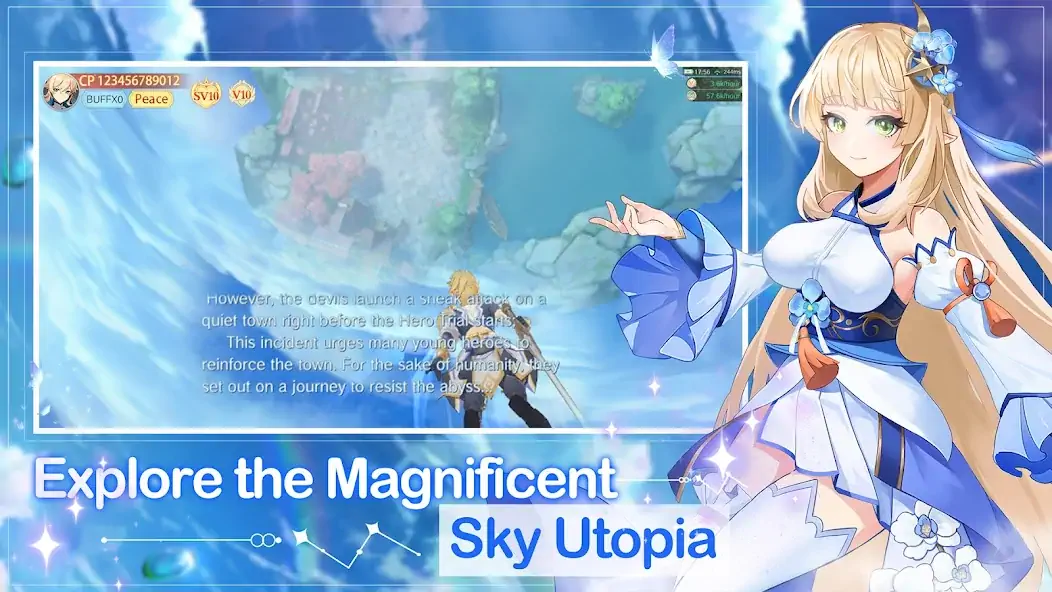 Download Sky Utopia [MOD, Unlimited money] + Hack [MOD, Menu] for Android