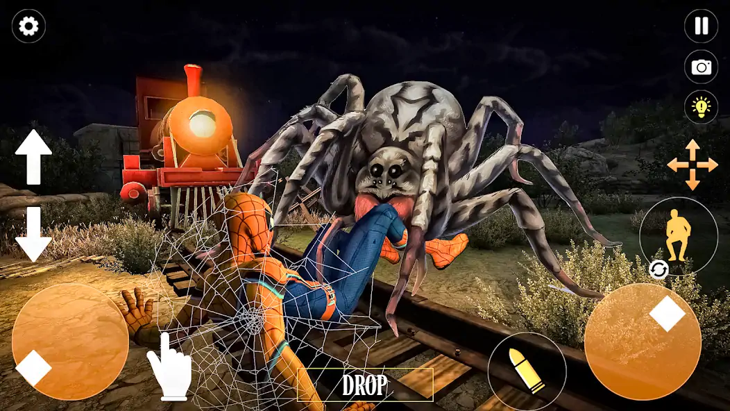 Download Horror Spider : Scary Train [MOD, Unlimited money] + Hack [MOD, Menu] for Android
