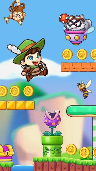 Download Super Matteo Adventure [MOD, Unlimited coins] + Hack [MOD, Menu] for Android