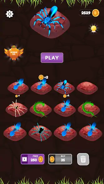 Download Insect Domination [MOD, Unlimited coins] + Hack [MOD, Menu] for Android