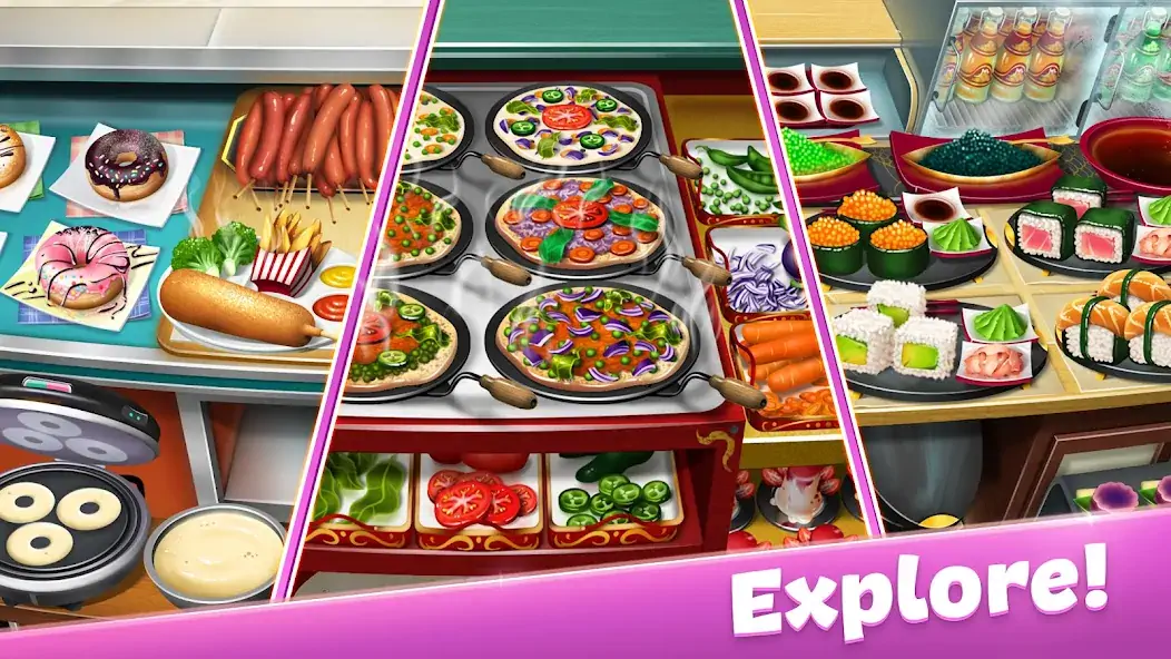 Download Cooking Fever: Restaurant Game [MOD, Unlimited money/coins] + Hack [MOD, Menu] for Android