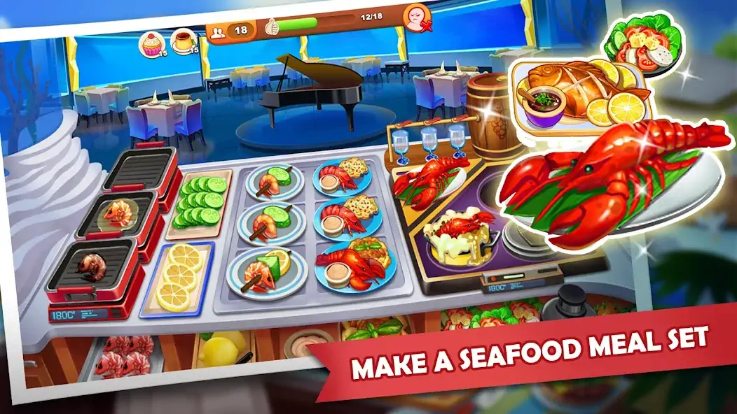 Download Cooking Madness -A Chef's Game [MOD, Unlimited money/gems] + Hack [MOD, Menu] for Android