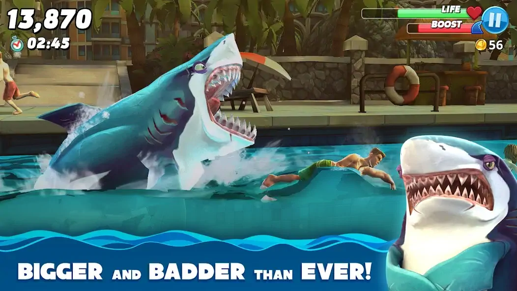 Download Hungry Shark World [MOD, Unlimited money/coins] + Hack [MOD, Menu] for Android