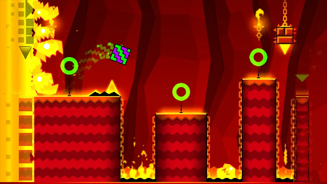 Download Geometry Dash Meltdown [MOD, Unlimited coins] + Hack [MOD, Menu] for Android