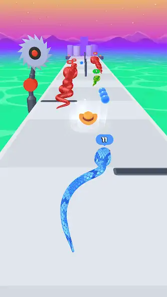Download Snake Run Race・3D Running Game [MOD, Unlimited money] + Hack [MOD, Menu] for Android