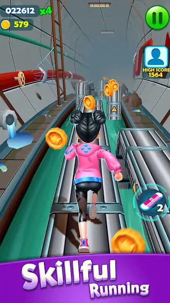 Download Subway Princess Runner [MOD, Unlimited money/gems] + Hack [MOD, Menu] for Android