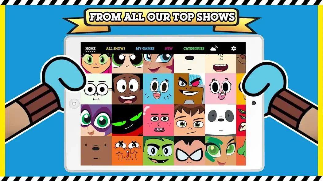 Download Cartoon Network GameBox [MOD, Unlimited coins] + Hack [MOD, Menu] for Android