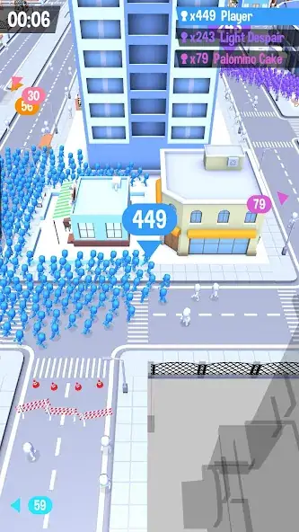 Download Crowd City [MOD, Unlimited money] + Hack [MOD, Menu] for Android